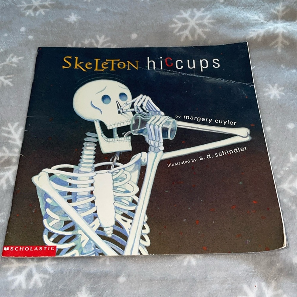 Skeleton Hiccups Halloween Children’s Picture Book